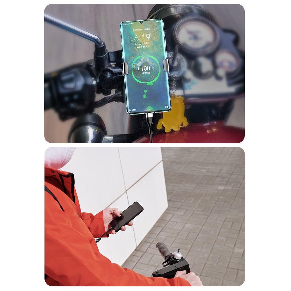 Spring Telescopic 100W 5A Fast Charging Type C Data Cable USB Micro Car Phone Charger for iPhone13 14 Pro Sumsung Xiaomi POCO