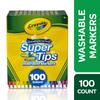 Crayola Marker Removable Marker Pen 100 цветов Super Tips Оригинальный продукт 585100
