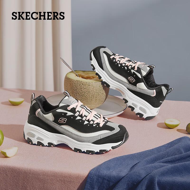 Skechers Женские ретро кроссовки-папы на толстой подошве с пандой