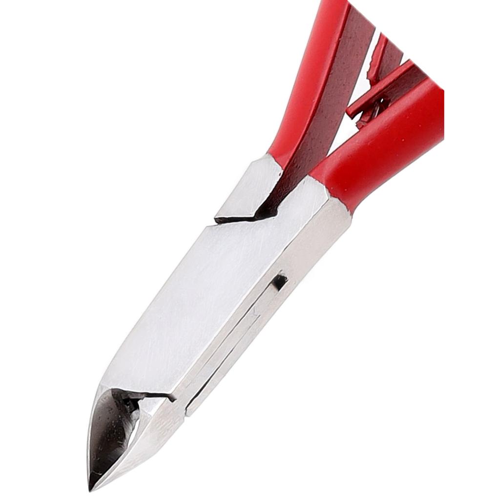 Cuticle Nippers Nail Clippers Cosmetic Scissors Manicure Spa Salon Red