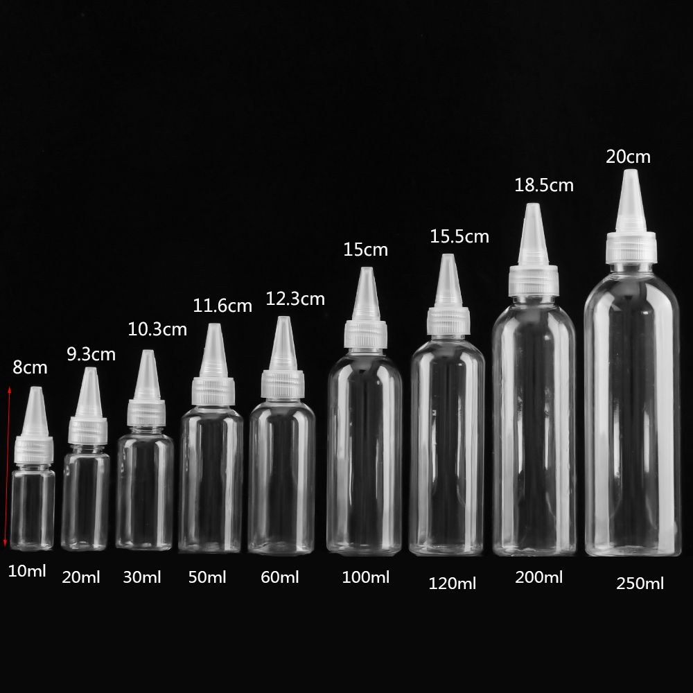 5 шт. портативные бутылочки для сжимания, многоразовые бутылочки с глазной пипеткой, дорожные пустые бутылочки-капельницы, контейнеры для проб жидкости, прозрачные бутылочки для хранения