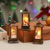 Christmas Santa Lantern Snowman Elk Night Light Holiday Party Wind Lamp Desktop Ornament Merry Xmas Home Decoration Supplies
