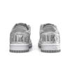 Nike Dunk Moon White Trace Abrasion Resistant Low top Skateboard Shoes Men's White Gray Silver 355152-106(Team1821-)