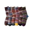 3 Pairs of Women's New Winter Bar Imitation Ferret with Thick Warm Rabbit Wool Tube Socks