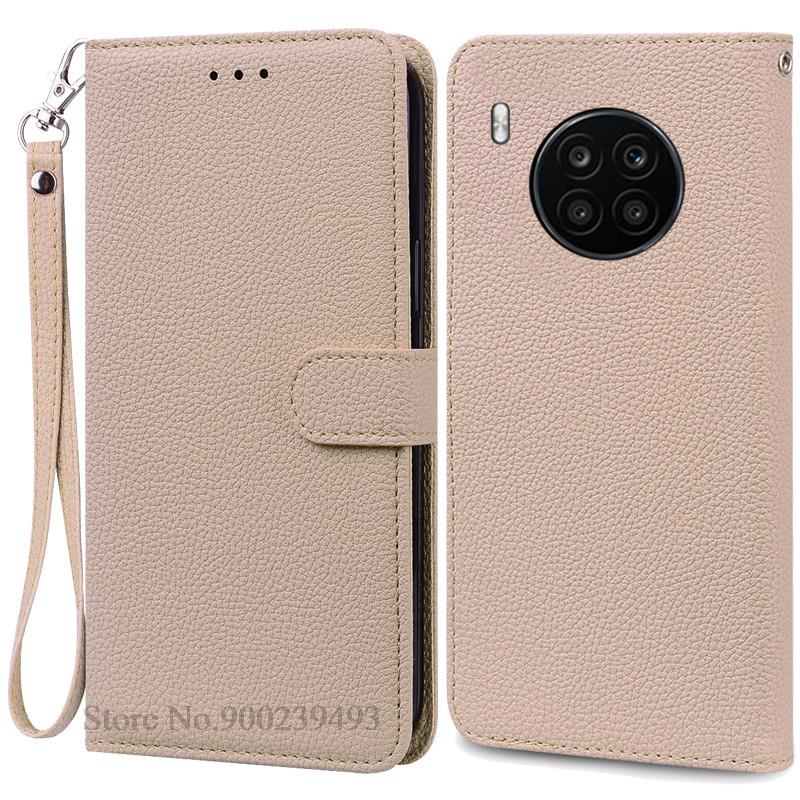 Чехол для Honor 50 Lite NTN-L22 NTN-LX1 NTN-LX3 кожаный чехол-книжка с откидной крышкой для Huawei Honor 50 Lite чехол для телефона Fundas