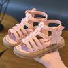 Girls' Roman Sandals 2025 New High-top Princess Shoes for Girls and Children