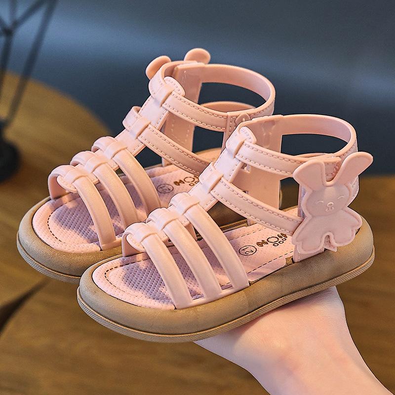 Girls' Roman Sandals 2025 New High-top Princess Shoes for Girls and Children