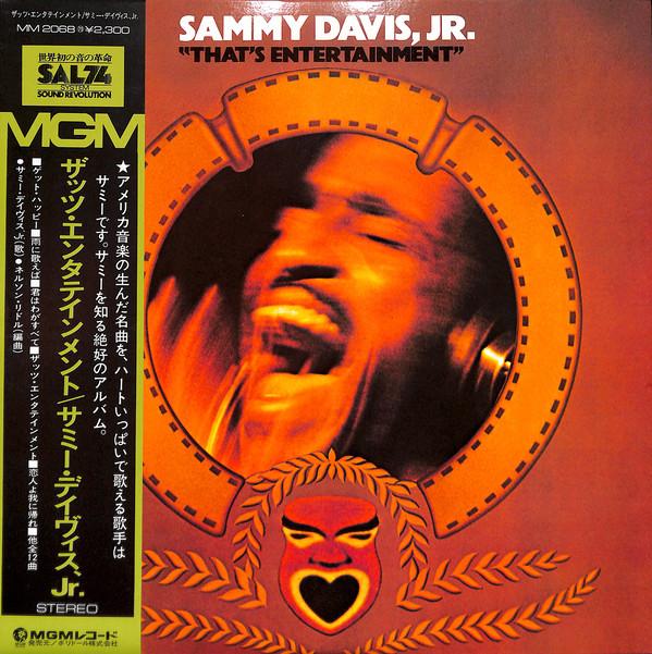 Виниловая пластинка SAMMY DAVIS JR Thats Entertament MM2068 MGM 1975 Япония Obi Джаз Б/у