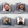 Чехол на подушку с изображением певца Post Malone, рэпера, мягкий чехол для подушки, для декора дивана в деревенском стиле, домашний декор и защитный чехол на подушку