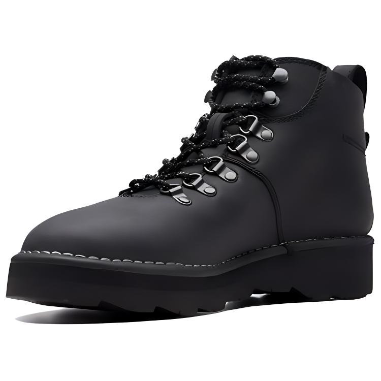 Clarks Универсальные Модные Удобные Ботильоны на Шнуровке Мужские ботильоны Черный 261688257