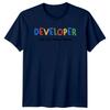 Developer Code Eat Debug Repeat Unisexs TShirt Unisexs Tee Graphic Top