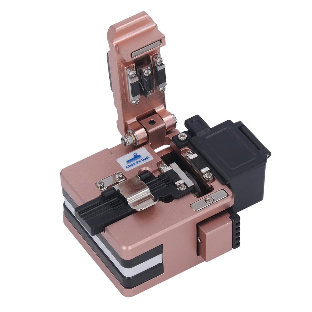 Скалыватель волокон, холодное соединение, горячее плавление, высокоточный резак, режущий инструмент с контейнером для отходов, золото