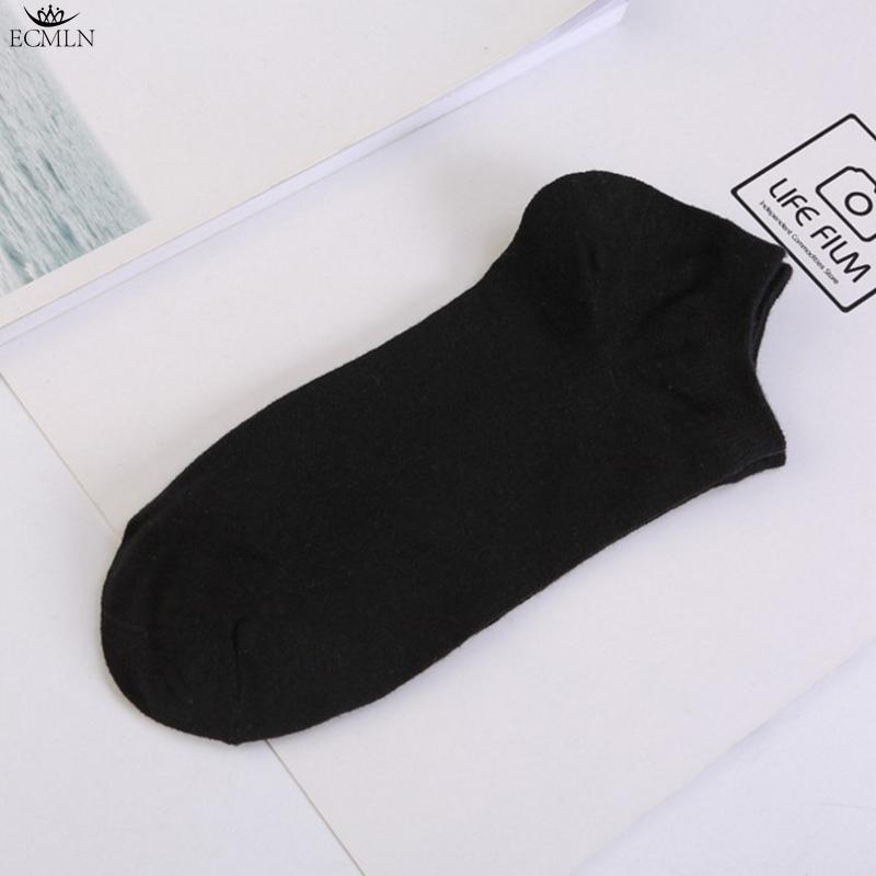 5 пар женских белых и черных носков до щиколотки, женские носки, дышащие спортивные носки, однотонные носки-лодочки, удобные полиэстеровые носки