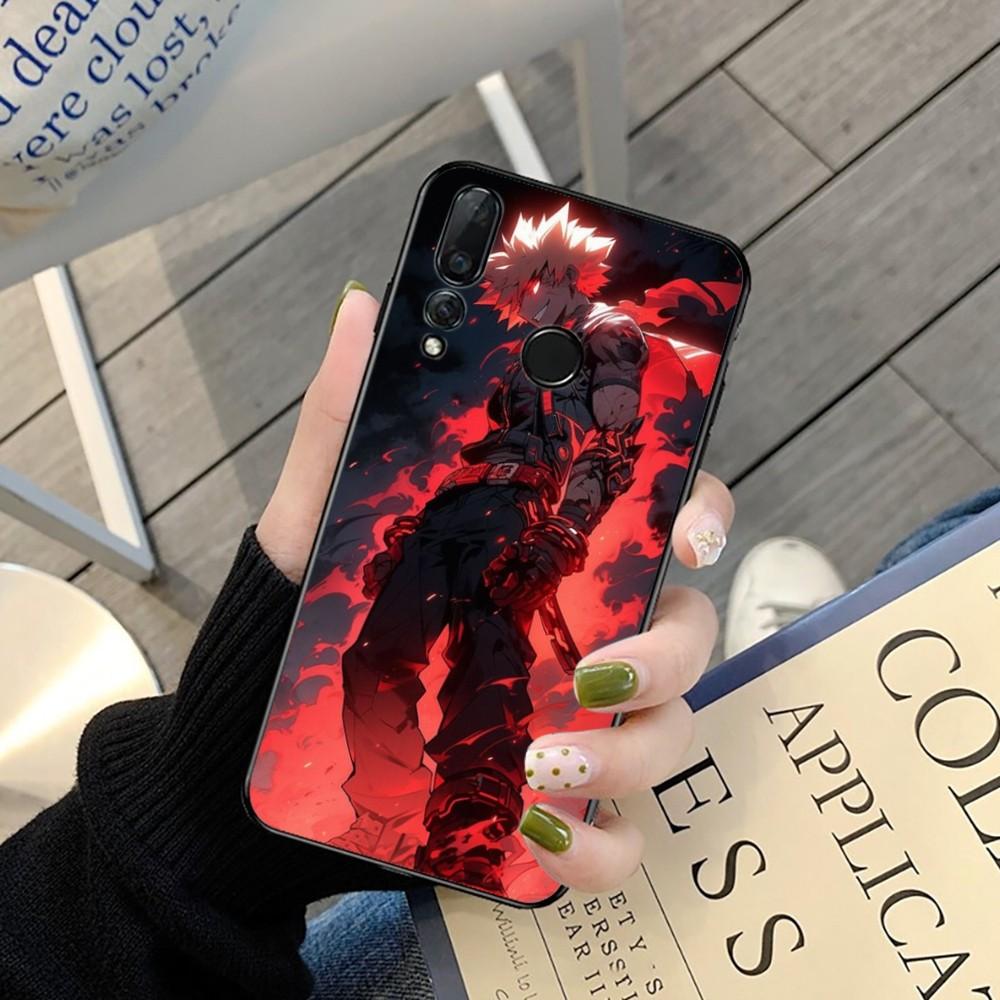 Мультяшный чехол B-Bakugo K-Katsuki для телефона Huawei Y9 6 7 5 Prime Enjoy 7s 7 8 Plus 7a 9e 9plus 8E Lite Psmart