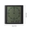 8.6-inch Multi-function Large Digital Wall Clock with Thermometer and Hygrometer for Bedroom