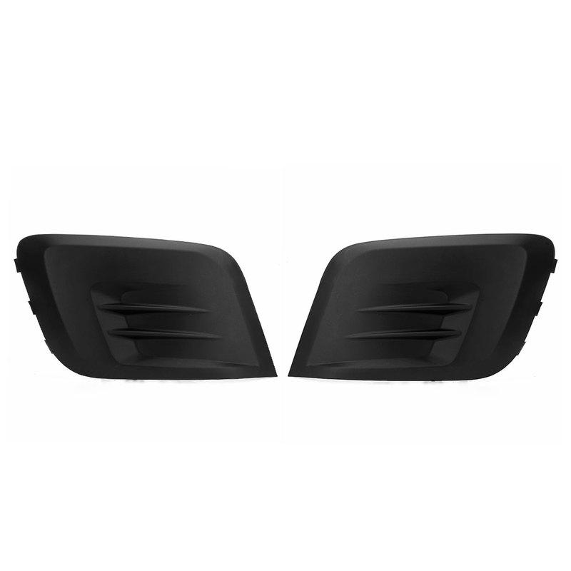 Rm-Car Pair Front Bumper Lower Grille For Peugeot Partner Citroen Berlingo 2015- Fog Grill Cover Insert 1613564580