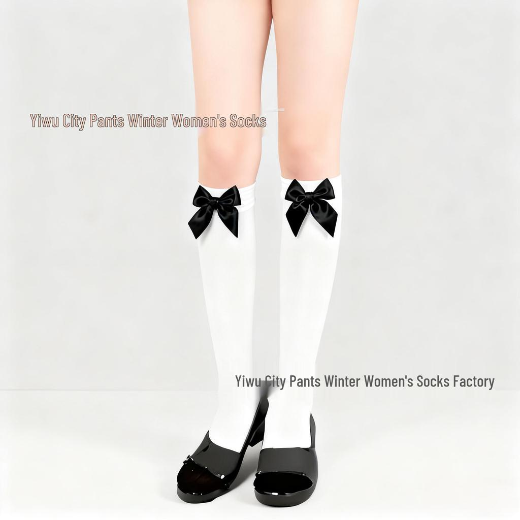 Женские прозрачные чулки до бедра: Дымчато-серый, Черный, Бежевый, Белый - Идеально для Весны и Осени.