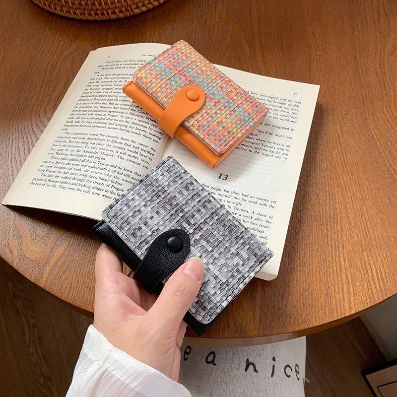 Fashion New Women's Wallet Portable Women's Wallet coin purse Ladies Clutch card holder Compact Color Small Coin Purse Money Bag