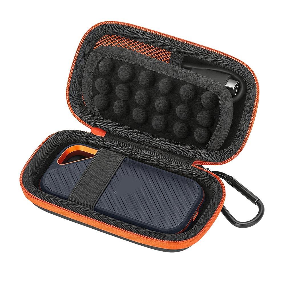 Ударопрочный чехол для SSD Водостойкий подклад из пены Чехол для внешнего жесткого диска Жесткий защитный чехол для E80/E30/E60/E81 для улицы