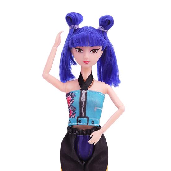 Yousheng K-pop Demon Vinyl Doll PVC Action Figure Popular Anime Characters Toy Cake Topper Table Decor for Kids Fans