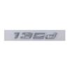 ABS 3D Car Rear Trunk Letter Badge Emblem Exterior for BMW 116d 118d 120d 125d 135d 218d 220d 240d Auto Modification Accessories yj2