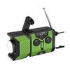 Emergency Radio with SOS Alarm Flashlight Solar Powered Hand Crank Rechargeable Radio Outdoor Camping FM AM WB Full Band Portable Radio