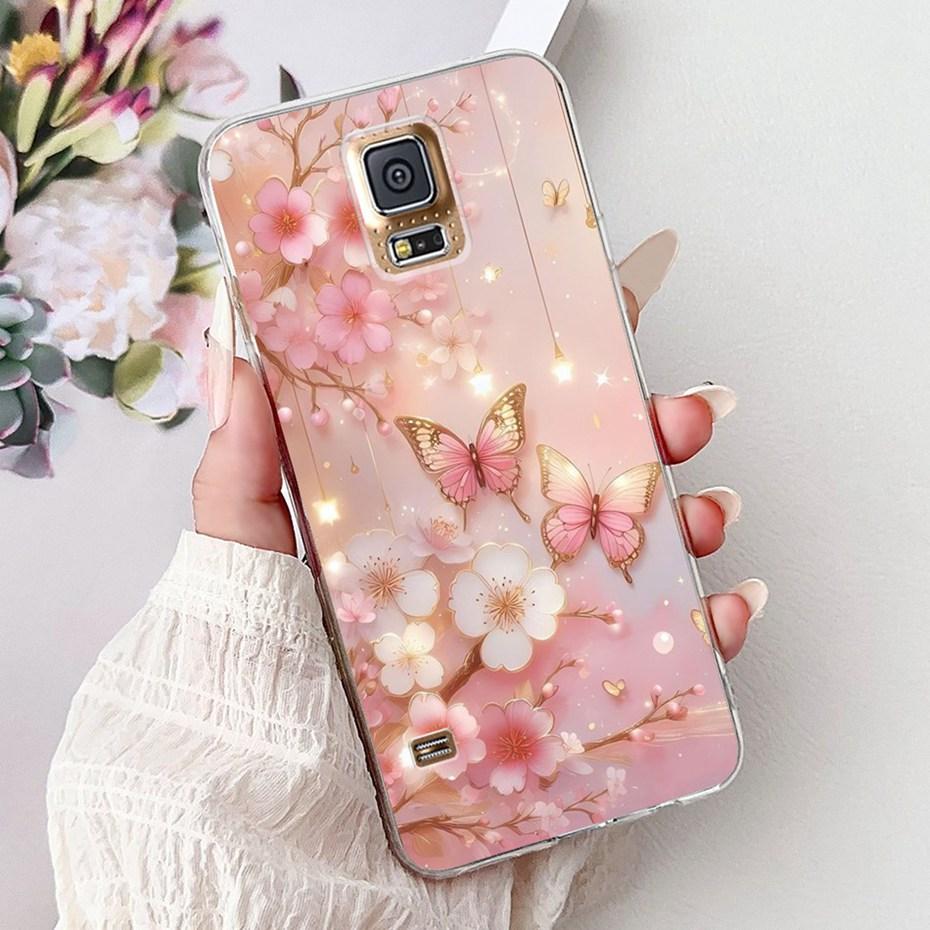 Новый дизайн чехла для телефона Samsung Galaxy S5 5.1" Прозрачный ТПУ Тонкая задняя крышка для Samsung S5 G900F G900I Мягкие силиконовые чехлы
