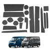 Резиновые коврики RUIYA для Suzuki Every DA17V/DA17W, Внутренние резиновые накладки в карманы дверей, Нескользящие, Звукоизоляционные, Устойчивые к царапинам, Противоскользящие, Устойчивые к пятнам