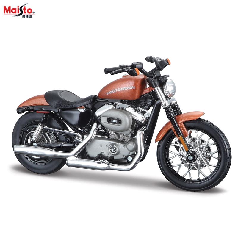 Майсто 1:18 Мотоцикл Harley-Davidson 2009 FXDFSE CVO Fat Bob Сплав Модель Мотоцикла Коллекция Игрушечных Машинок