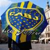 1PC Boca Football Club Printed Umbrella Folding umbrella, automatic umbrella 8-Frame for Travel, camping Fan gifts Christmas Gifts