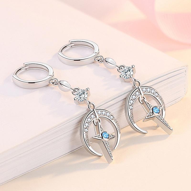 Lindon Copper Alloy Zircon Earrings Drop Earrings For Women Wedding Party Gifts