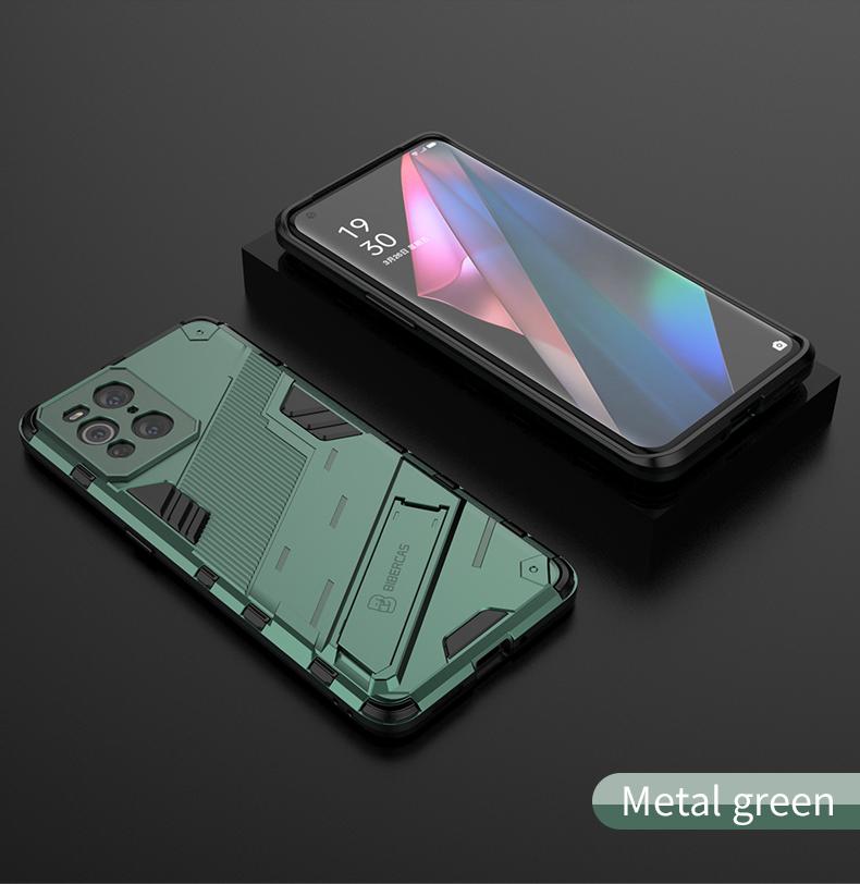 Armor Bracket Case For OPPO Find X3 Pro Realme 7 Narzo 20 C15 C12 V15 GT Reno 5 Pro Plus 4 Lite A93 5G A74 4G A53 A32 Back Cover