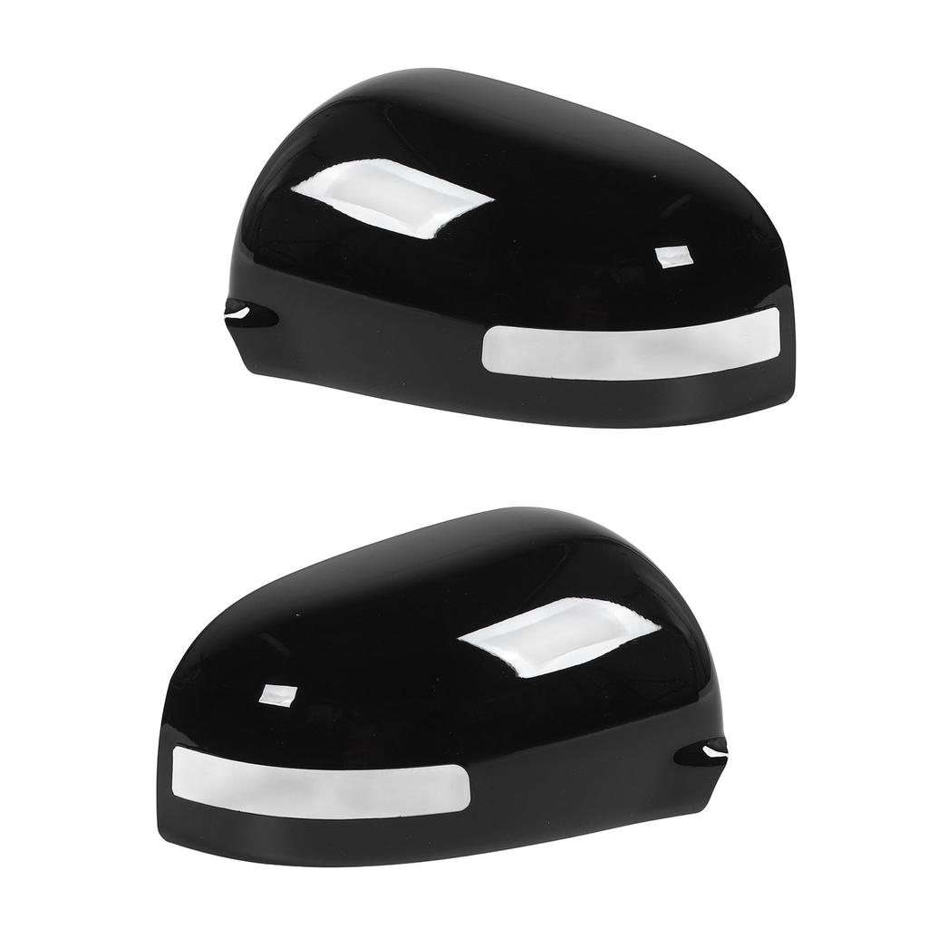 Крышка зеркала заднего вида, высокопрочная глянцевая черная крышка зеркала двери, замена крышки для Outlander