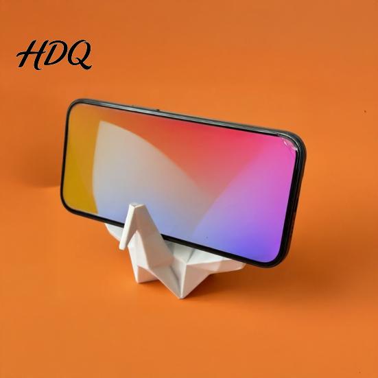 Мускулярный Оригами Журавлик Держатель для Телефона 3D Печатная Настольная Подставка Универсальный Держатель для Мобильного Телефона для Настольного Декора
