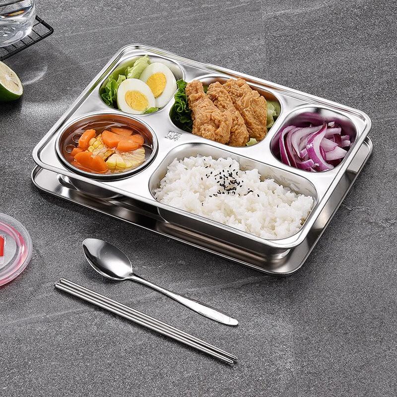Chulu 201 Stainless Steel Rectangular Divided Plate