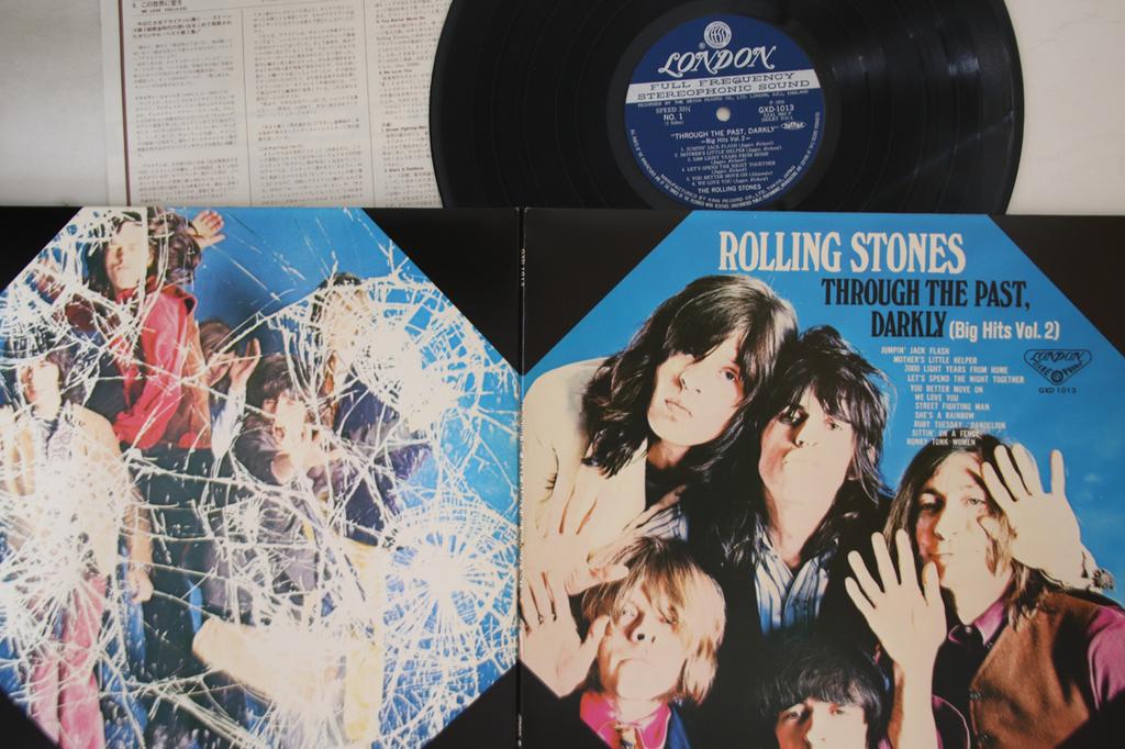 LP Record ROLLING STONES - Through The Past, Darkly (Big Hits GXD1013 LONDON 1976 Japan Rock Used