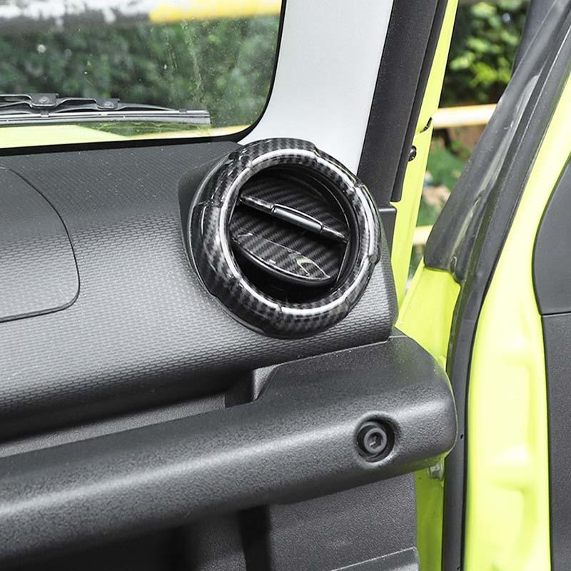  ABS автомобильное украшение переключения передач, панель управления кондиционером, наклейки на переключатель стеклоподъема для Suzuki Jimny 2019, аксессуары для интерьера