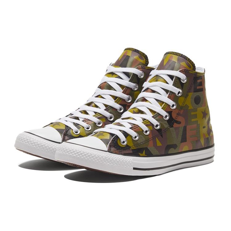 Converse Chuck Taylor All Star High Top 'Black Brown Yellow' Men's 168713F