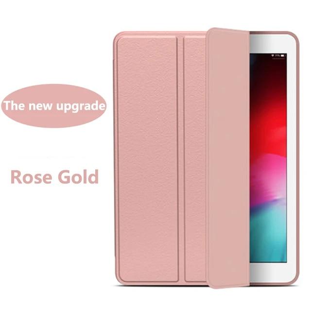Чехол из искусственной кожи для iPad Pro 12,9 11 2021 2020, умный чехол для iPad 10,2 7/8/9 поколения Mini 6 5 Air 4 3 2 1 iPad 2017