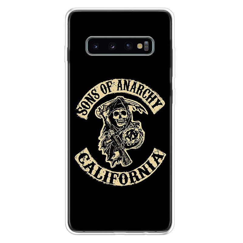 American TV Sons of Anarchy Phone Case For Samsung Galaxy A17 A57 A37 A16 A26 A36 A56 A15 A25 A35 A55 A14 A13 A54 A53 A34 A24 A3