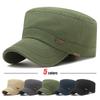 Новая Мода Классическая Повседневная Хлопковая Кепка Snapback Для Улицы Спорт Бейсболка Плоский Военный Кадетский Стиль Дизайн