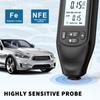 Измеритель толщины лакокрасочного покрытия Mil Fe/NFe с автоматическим определением и ЖК-дисплеем Измерение толщины автомобильной краски с помощью сверхвысокого