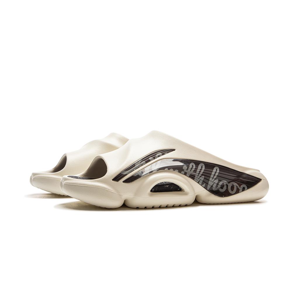 Li Ning Badfive Slide Og Повседневные Дышащие Легкие Нескользящие Шлепанцы Мужская Обувь Бежевый ABTV007-1