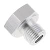 Engine Oil Pressure Sensor Adapter Aluminum Oil Sensor Connector for LS Series Oil Tray Crankcase and Fan Replacement