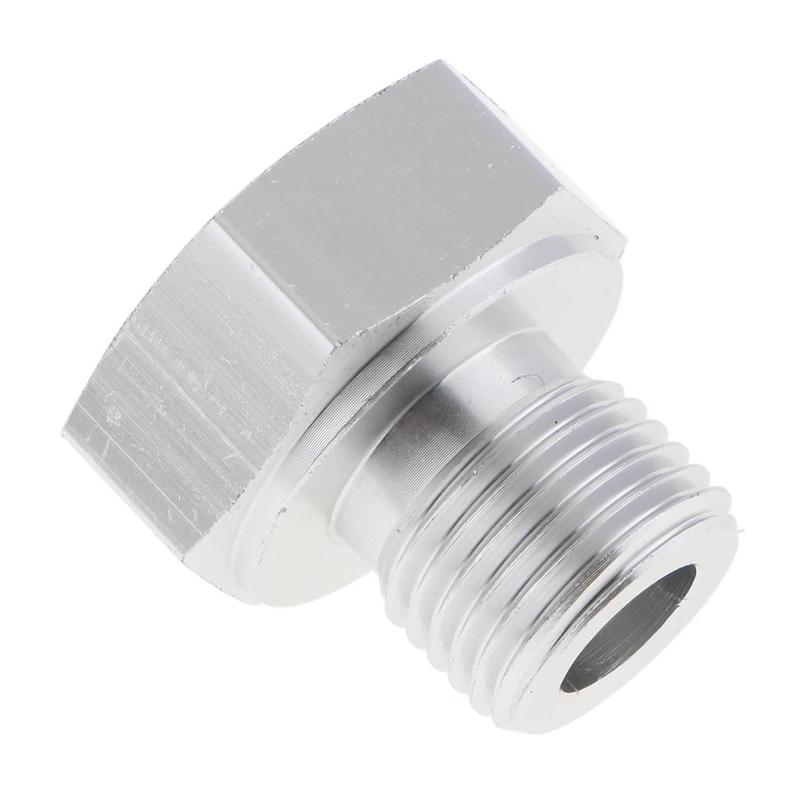 Engine Oil Pressure Sensor Adapter Aluminum Oil Sensor Connector for LS Series Oil Tray Crankcase and Fan Replacement