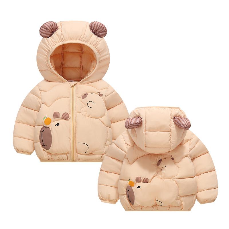 Зимняя Новинка для Девочек Детская Хлопковая Одежда Теплые Пальто