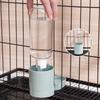 For Puppy Cats Rabbit Pet Water Bottle Automatic Food Container Dispenser Bowl Cats Dogs Drinking Fountain Cage Hanging Feeder