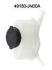 Power Steering Reservoir Accessories Compact Easy Installation Exquisite Lightweight For Nissan Murano 2009-14 V6