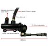 Motorcycle Rear Brake Master Cylinder for Kawasaki Ninja ZX6 ZX7 Pump Motorbike ATV Dirt Bike Hydraulic Brake Pump Refit