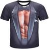 3D Print Funny Muscle Graphic T Shirt For Men Women Short Sleeve Ugly Tee Shirts Clothes Mens Novelty Party Cosplay Tshirts